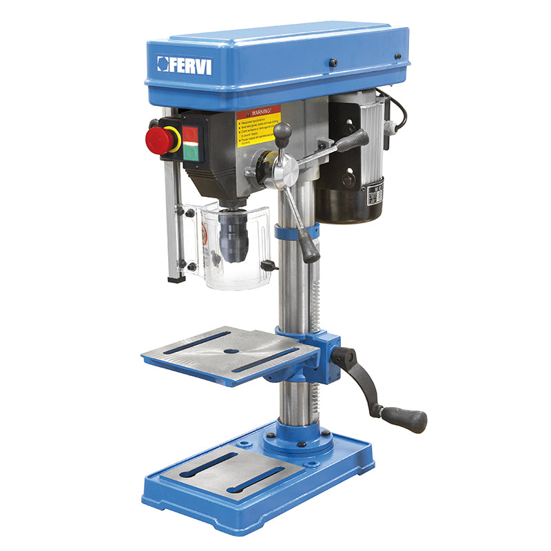 Fervi 0011 - Trapano da banco con trasmissione a cinghia 
