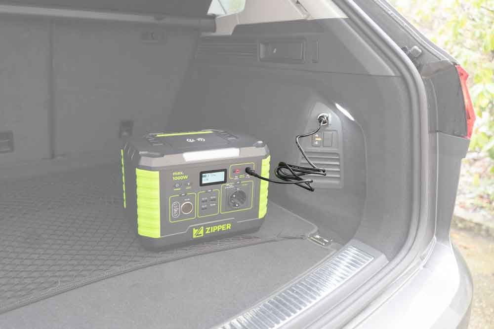 Zipper ZI-PS1000 - Generatore di corrente portatile a batteria - 1000W