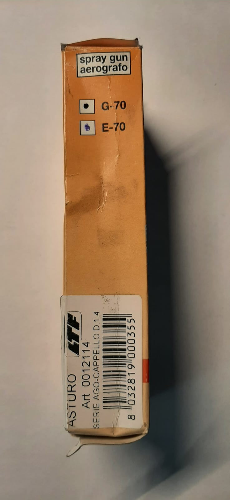 KIT RICAMBIO AEROG.E70-G70 1,4 - 0012114