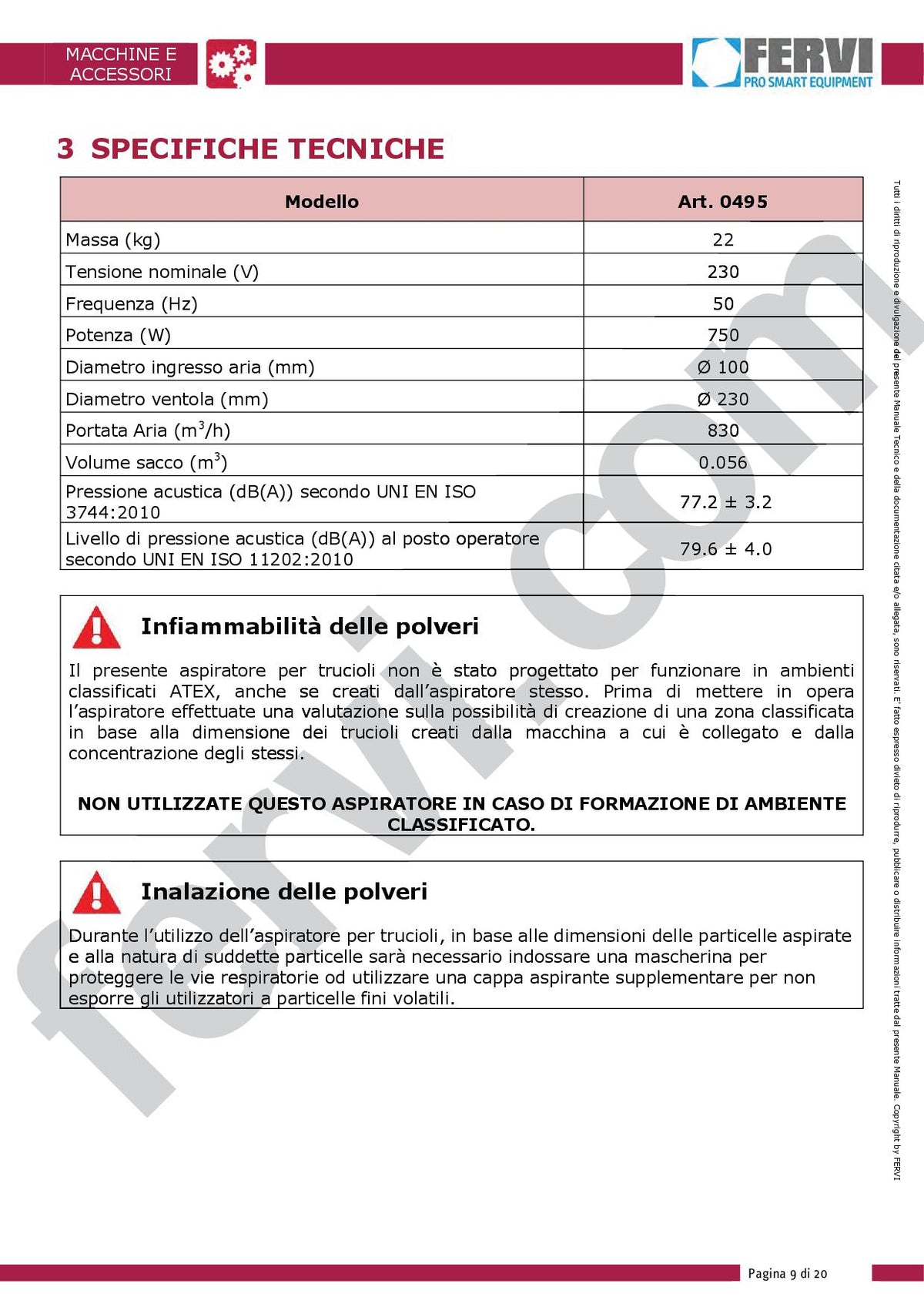 Fervi 0495