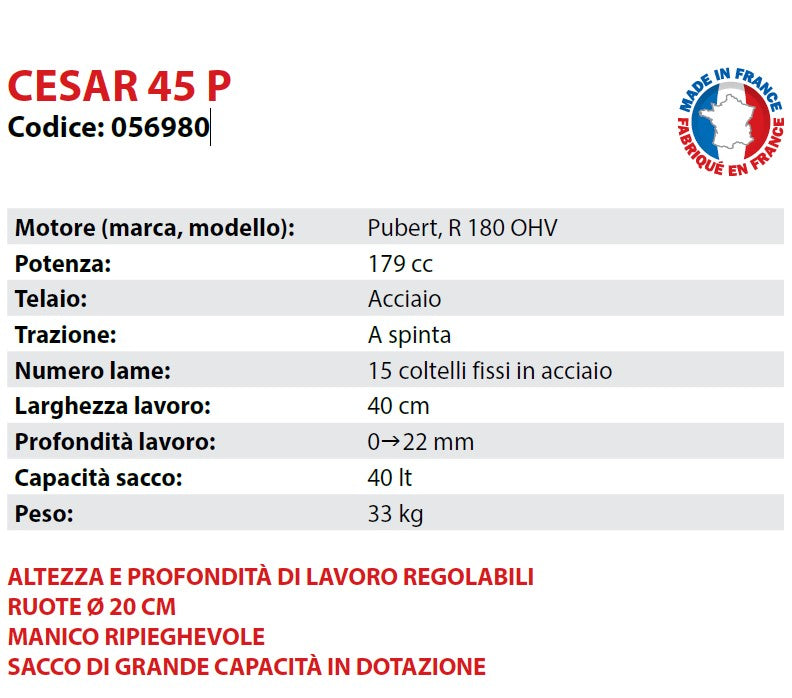 Pubert CESAR 45 P 056980