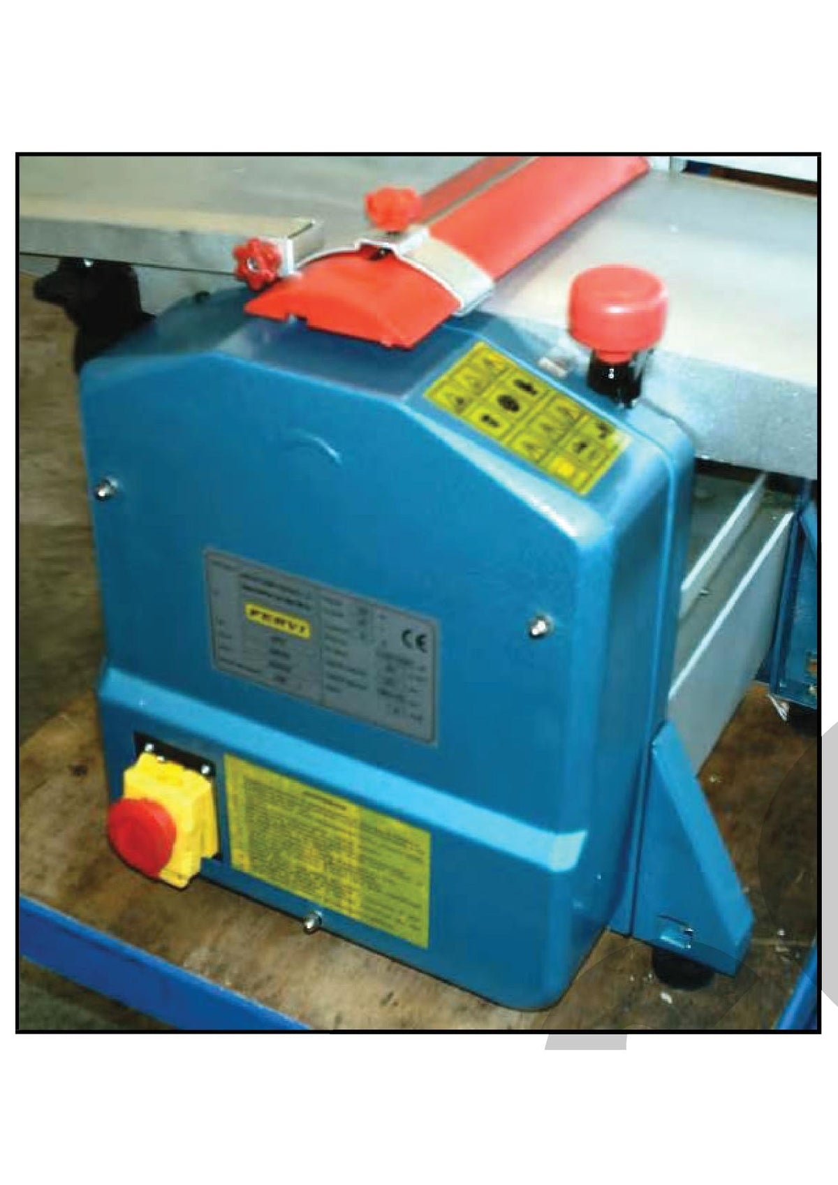 PIALLA FILO SPESSORE DA BANCO 2 COLTELLI PIALLATRICE PIALLETTO COMBINATA Fervi 0686/20
