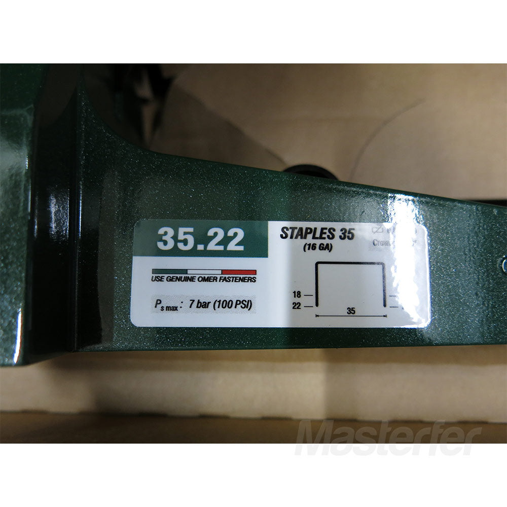 Graffettatrice pneumatica Omer 35.22 per imballaggio