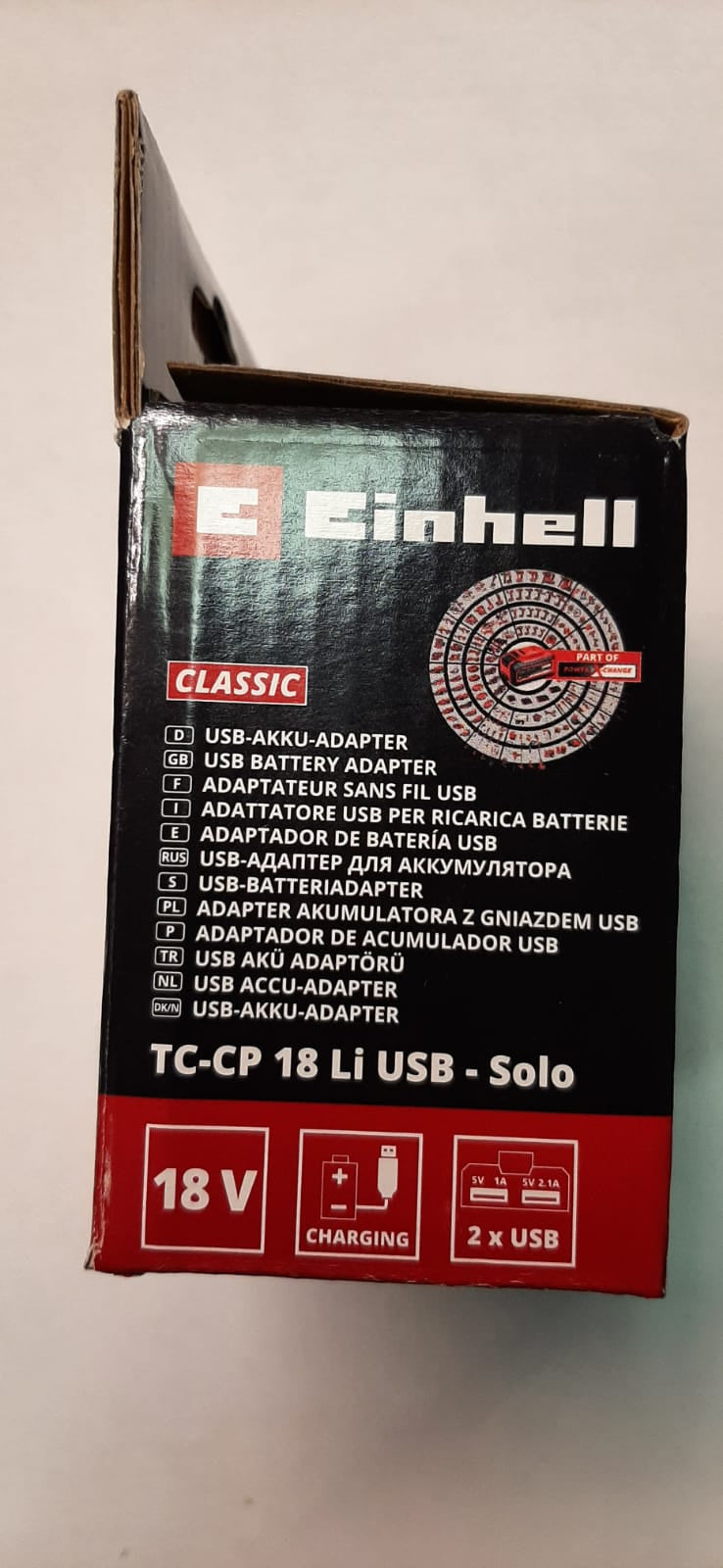 Einhell EINHELL 4514120 ADATTATORE TC-CP 18 LI USB-SOLO