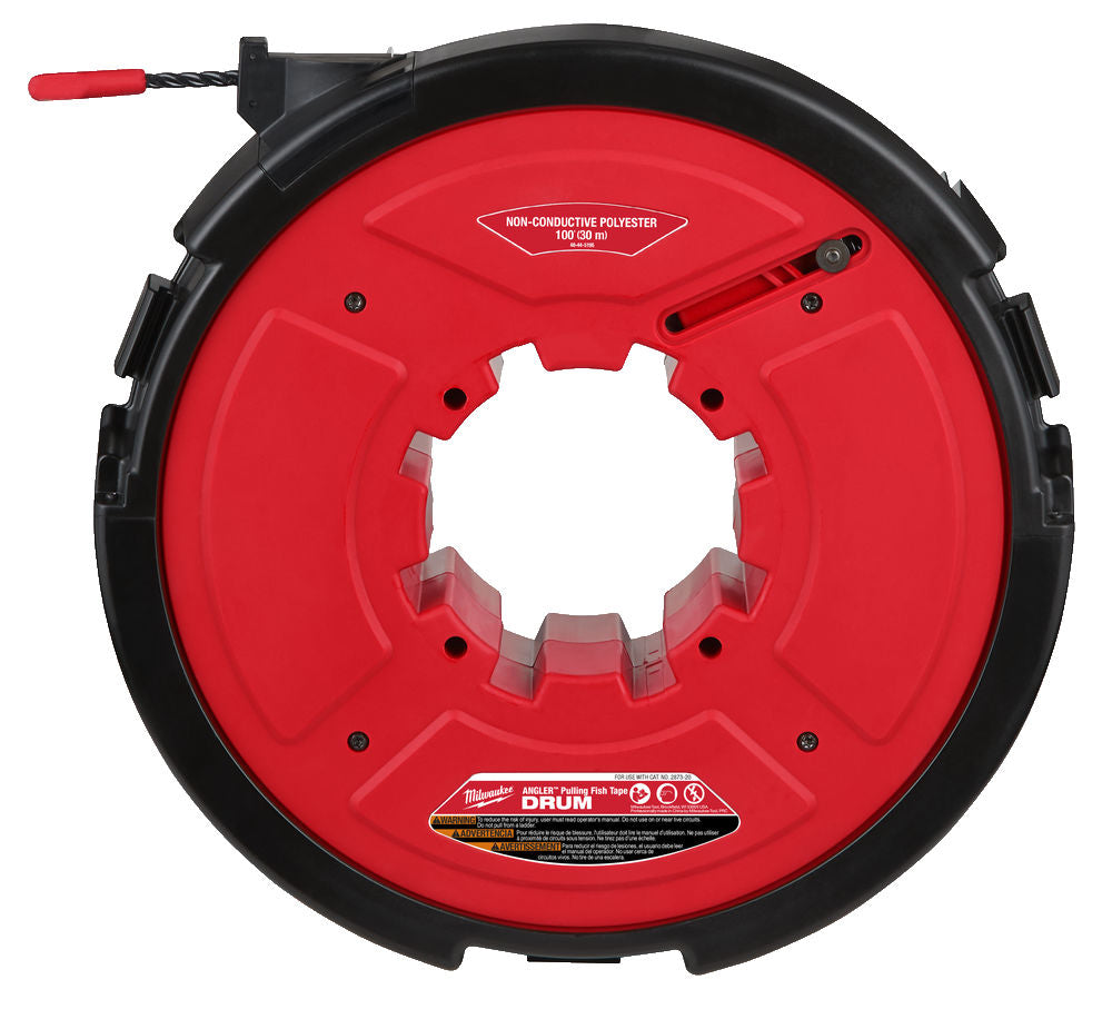 Milwaukee 48445195 - Tamburo con cavo non conduttivo per M18 FPFT, 30 m x 6 mm