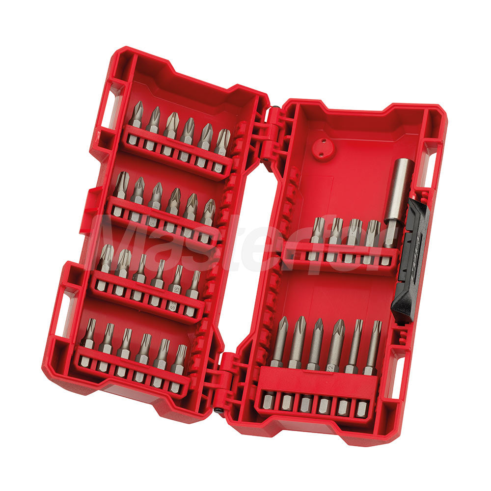 Milwaukee 4932352068 - Kit inserti per avvitatore PH, PZ, Torx, 35 pezzi VISTA APERTA