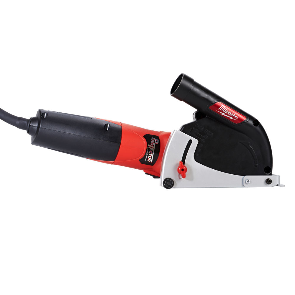Milwaukee DEC 125 - Cuffia di aspirazione per smerigliatrice 125 mm - per taglio