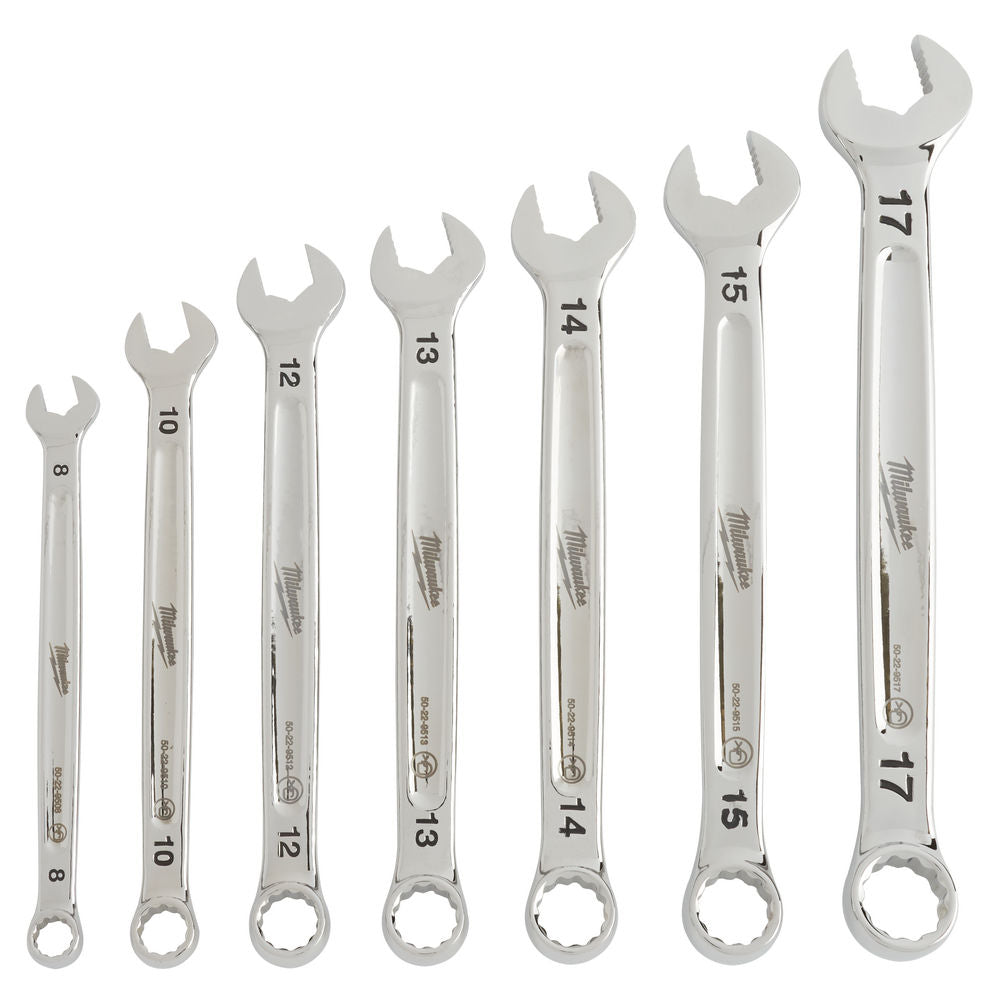 Milwaukee 4932478557 - Set metrico chiavi combinate MaxBite - 7 pezzi