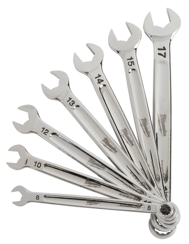 Milwaukee 4932478557 - Set metrico chiavi combinate MaxBite - 7 pezzi