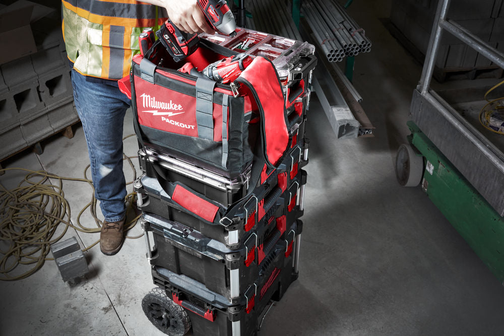 Milwaukee 4932471066 - Borsa portautensili vuota chiusa 38 cm