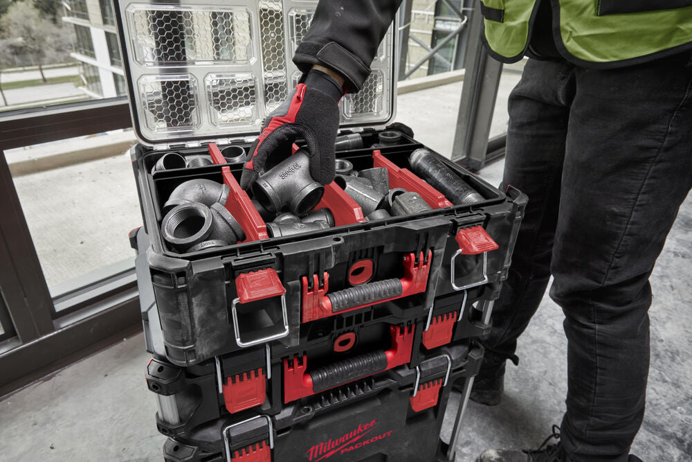 Milwaukee 4932478625 - Cassetta portautensili per attrezzi Packout Organizer XL