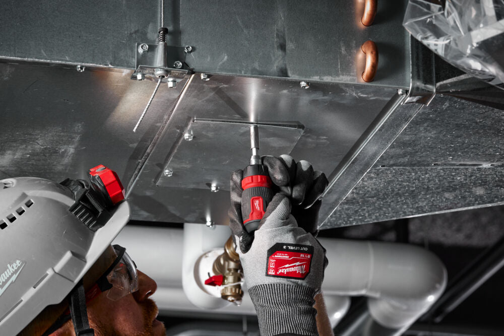Milwaukee 4932480581 - Giraviti multiuso con cricchetto con porta inserti 