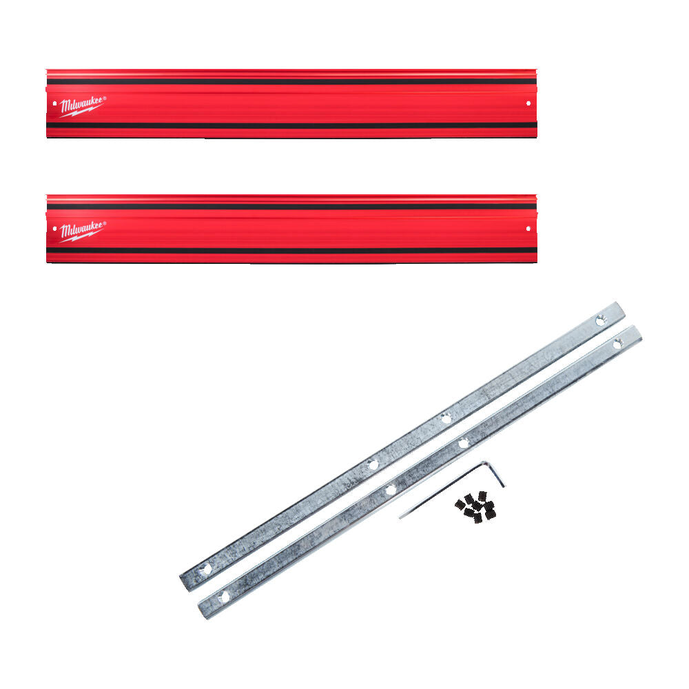 Milwaukee GR-KIT accessori per M18  - 2 guide parallele da 1.4 m, 2 connettori, 2 morsetti, borsa 