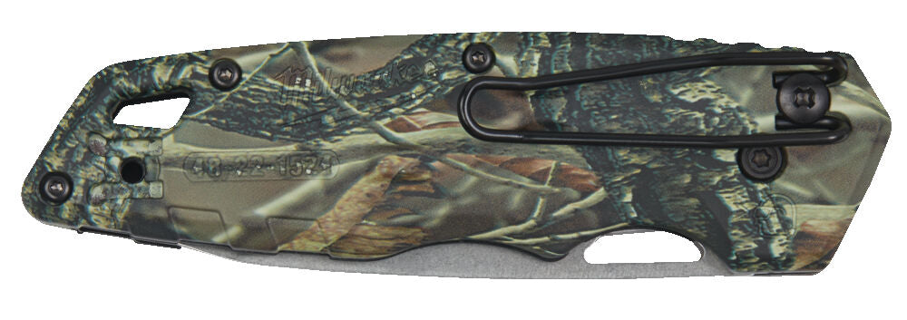 Milwaukee 4932492375 - Coltello a lama richiudibile mimetico