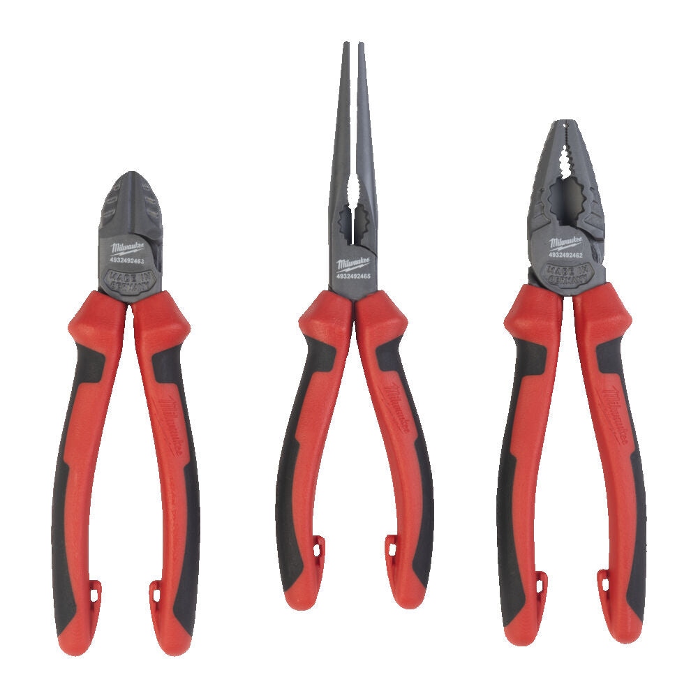 Milwaukee 4932492773 - Set pinze e tronchese - 3 pezzi