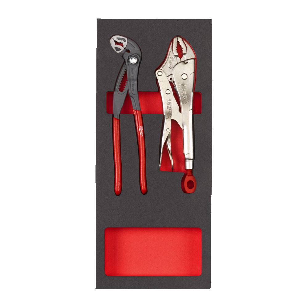 Milwaukee 4932493255 - Termoformato modulo morbido per cassettiere completo di pinze 