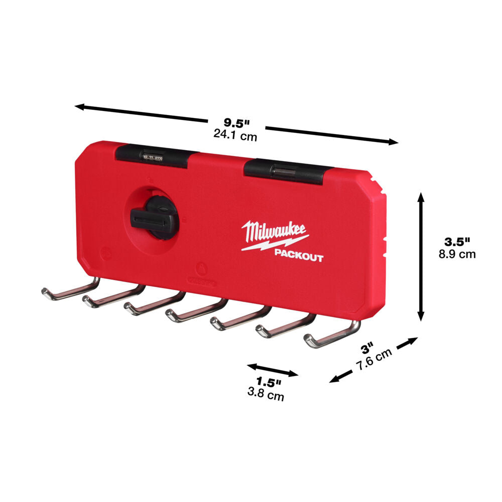 Milwaukee 4932493384 - Gancio multiplo dritto corto 