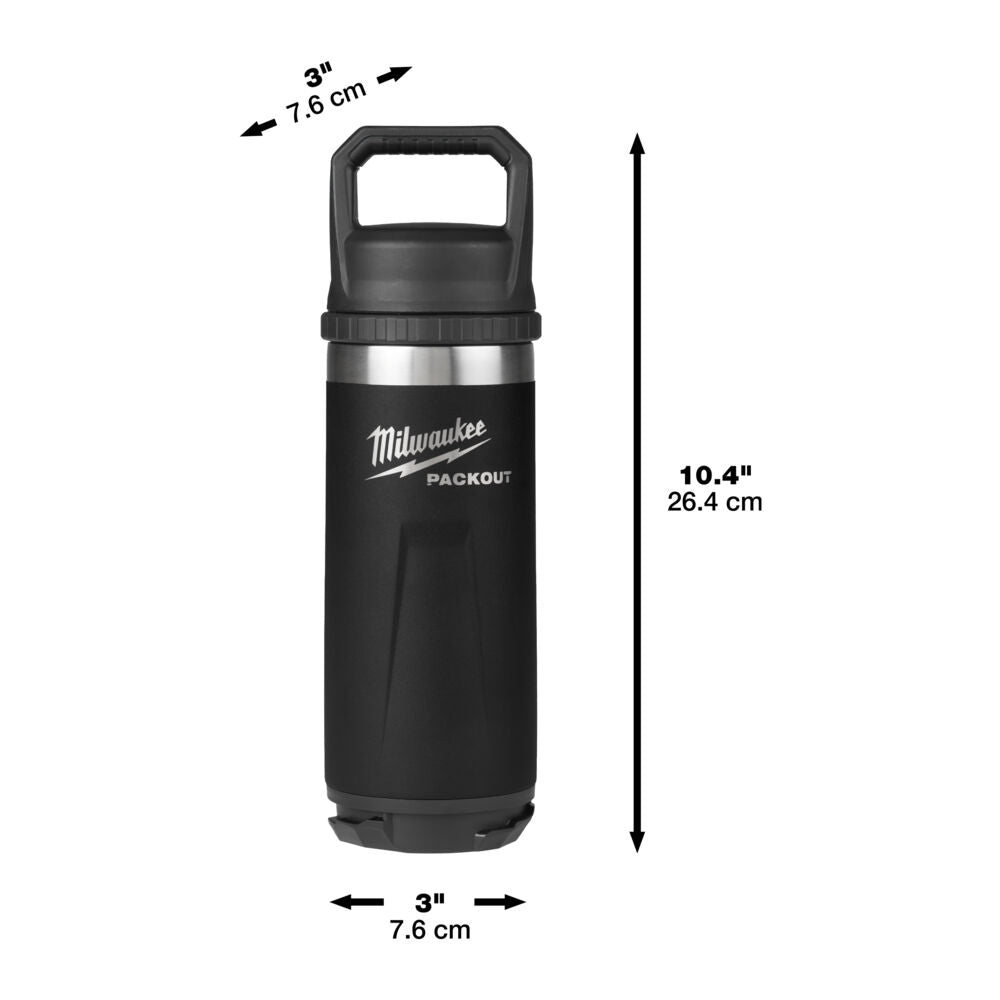 Milwaukee 4932493466 - Borraccia packout 710 ML - Nera