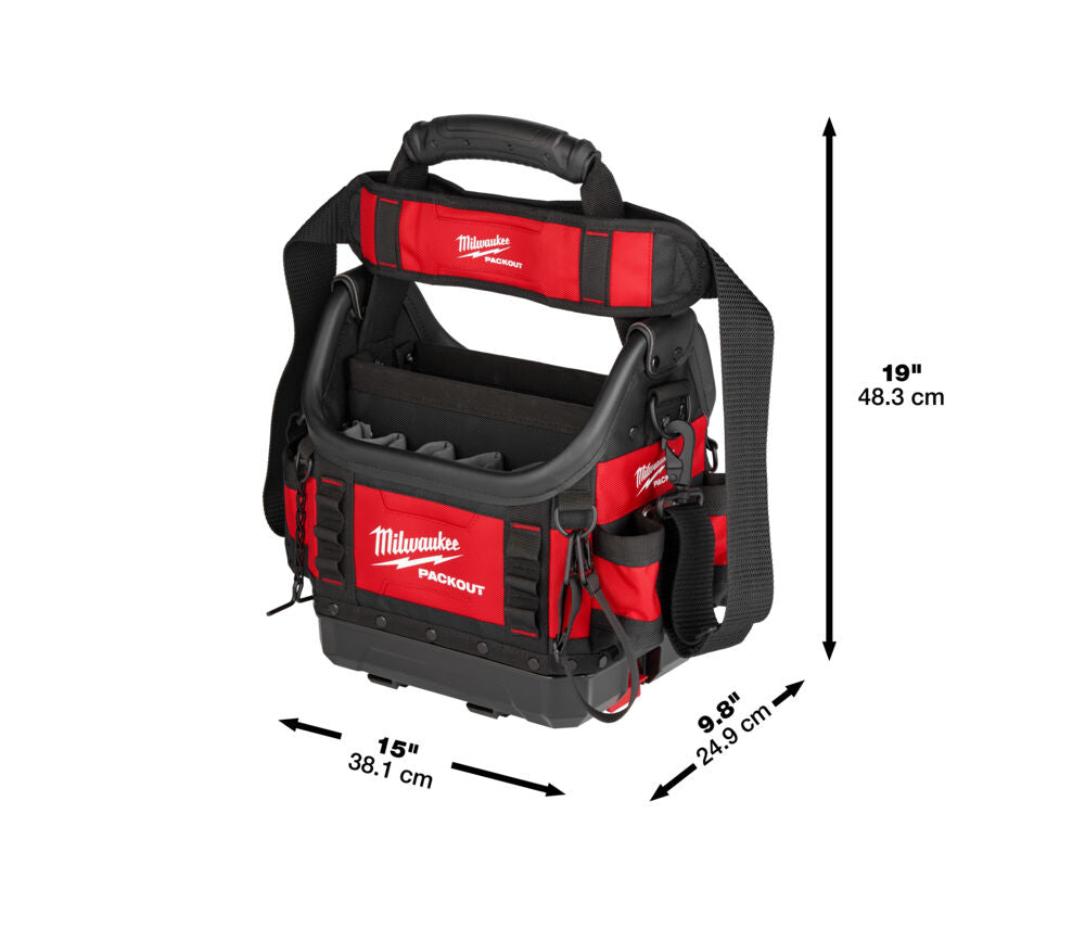 Milwaukee 4932493622 - Borsa portautensili aperta 25 cm Packout 