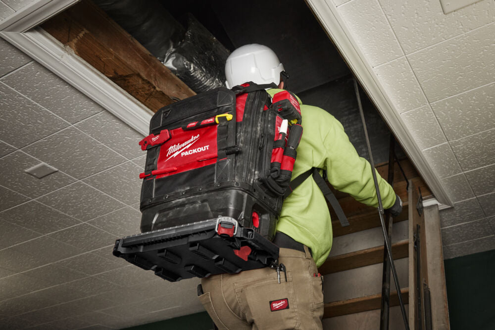 Milwaukee 4932498633 - Zaino rigido Packout borsa portautensili per attrezzi 