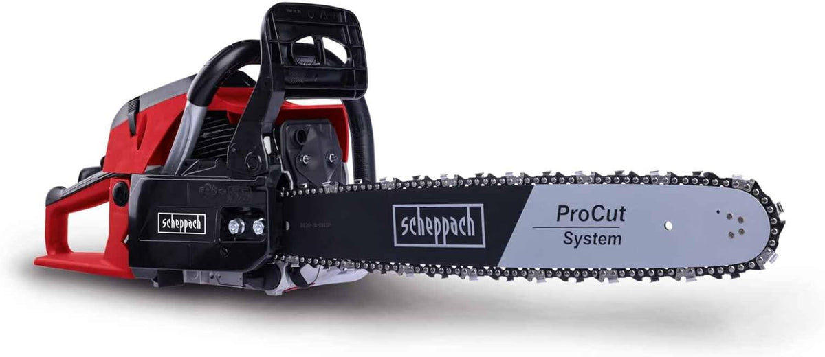 Scheppach PCS56 - Motosega a scoppio - Motore a benzina 2 tempi 3,1 CV - Taglio da 51 cm
