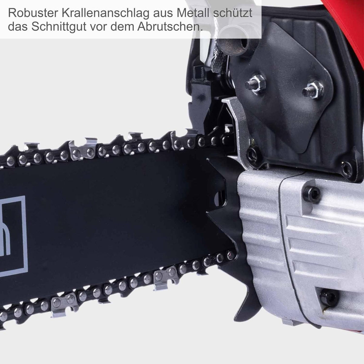 Scheppach PCS56 - Motosega a scoppio - Motore a benzina 2 tempi 3,1 CV - Taglio da 51 cm