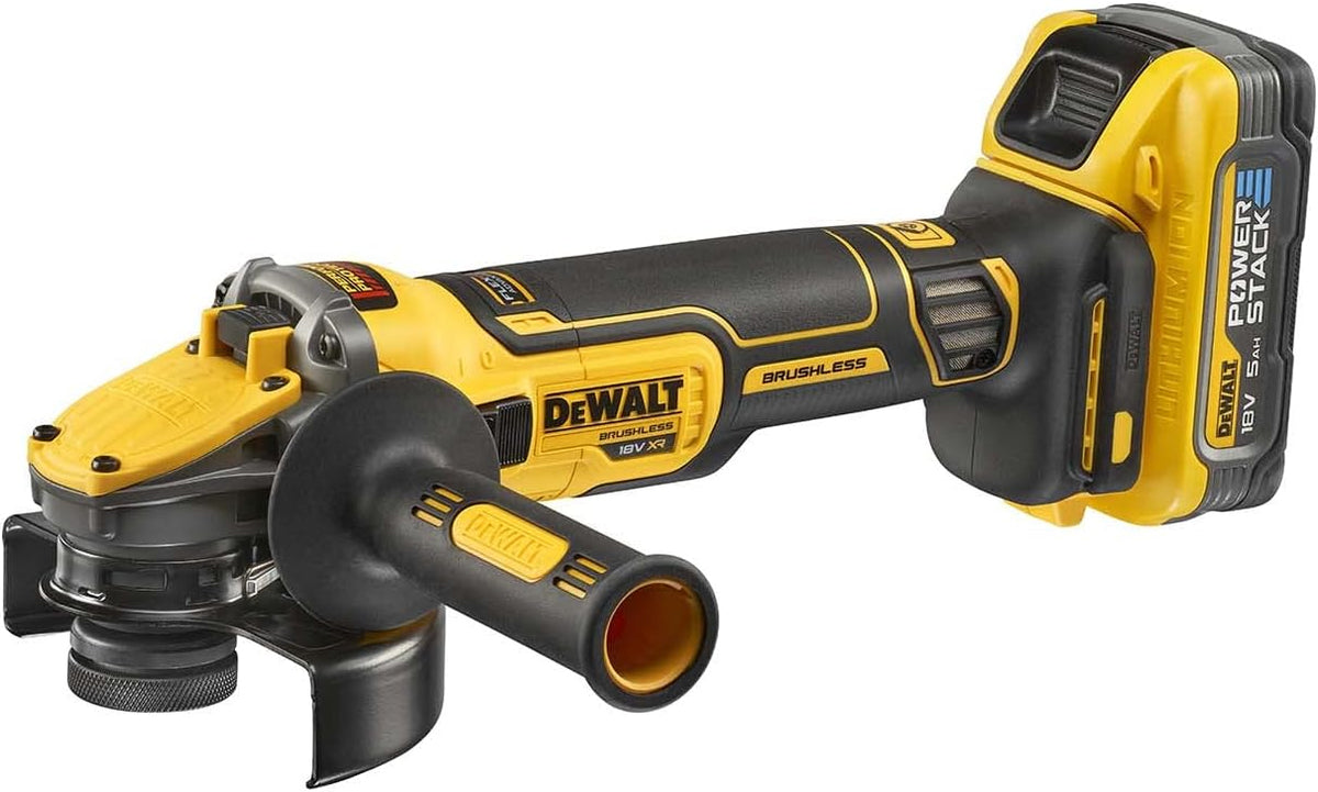 Dewalt DCG409H2T - Smerigliatrice angolare a batteria POWERSTACK - 2 X 5AH