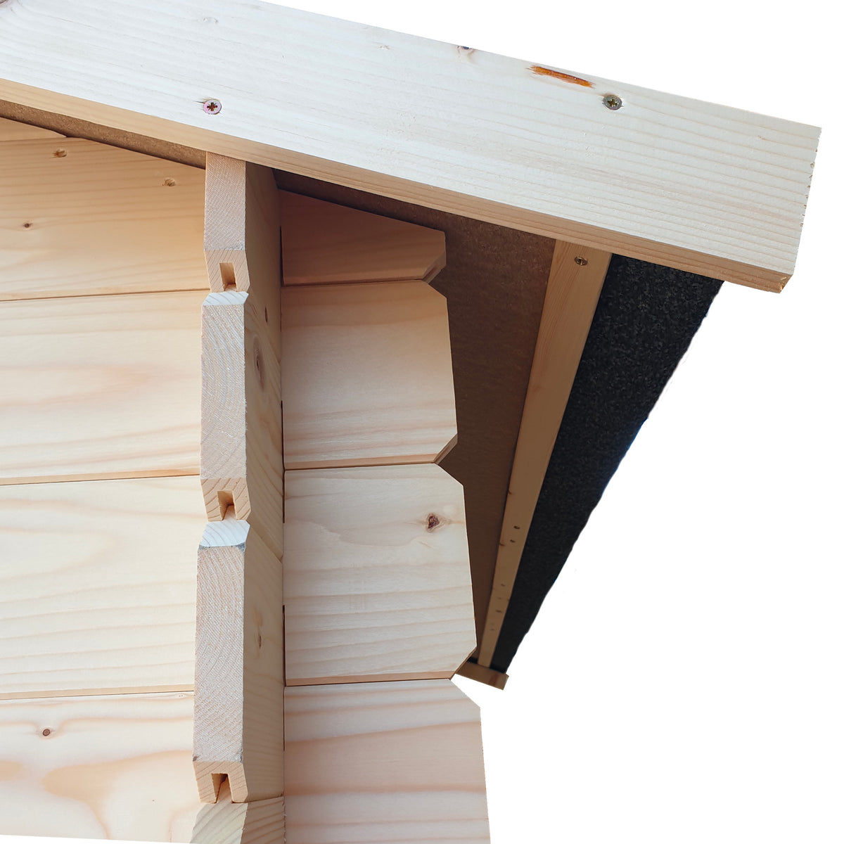 ALCE MARCELLA - CASETTA IN LEGNO dim. 1,5 X 1,3 M PORTA SINGOLA CIECA