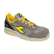 Diadora RUN NET AIRBOX LOW - scarpe antinfortunistiche S1P SRC grigio vento/grigio alluminio