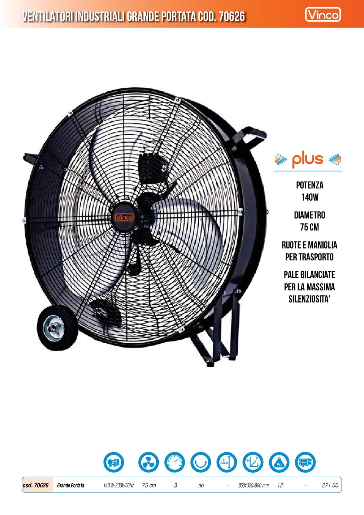 Vinco 70626