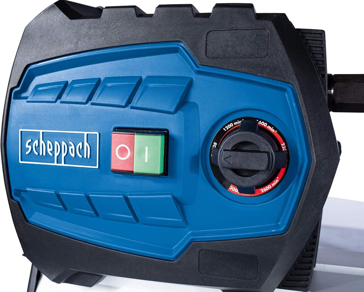 Scheppach DM600Vario - Tornio da legno 