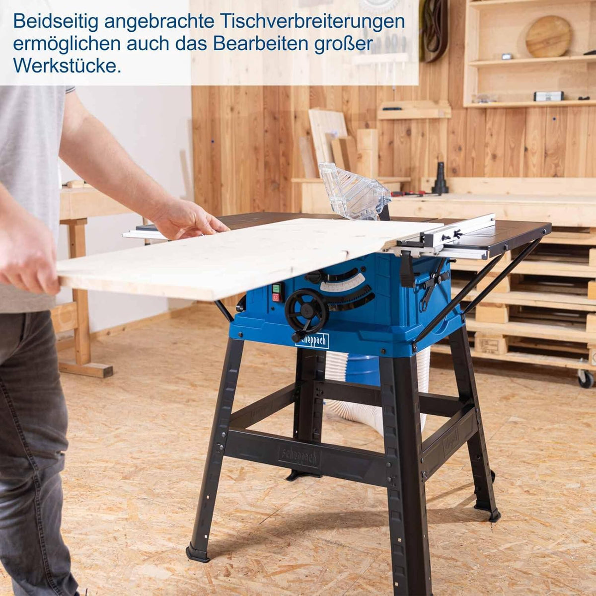 Scheppach HS254 - Banco sega circolare 254 Mn 