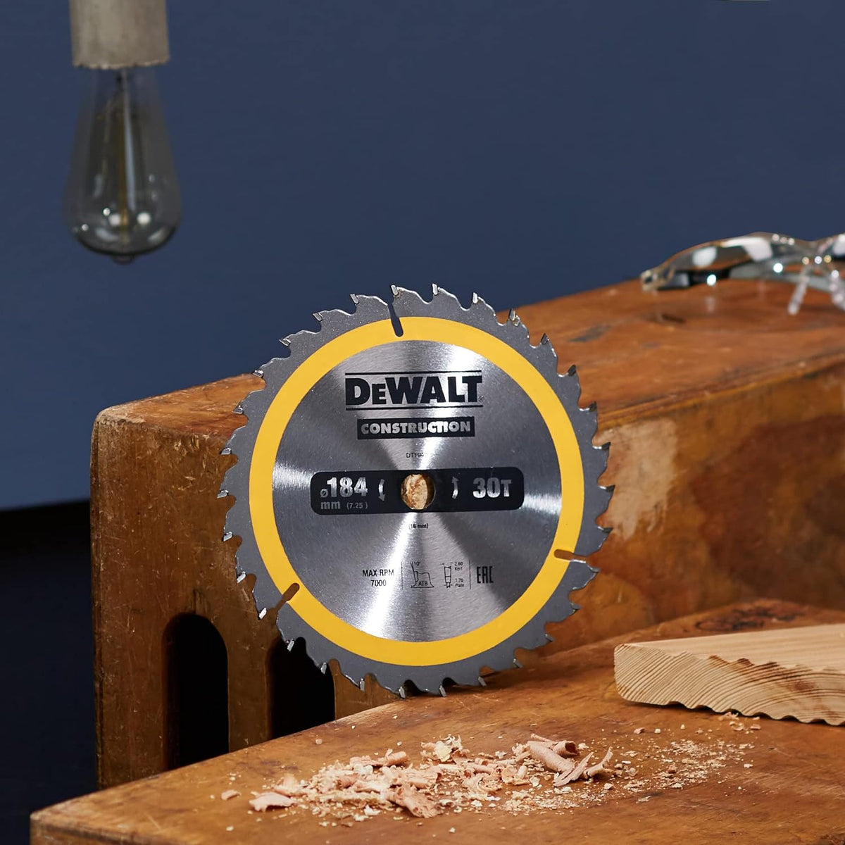Dewalt DT1940 - Lama disco per sega circolare, 184 x 16 MM - 30 denti