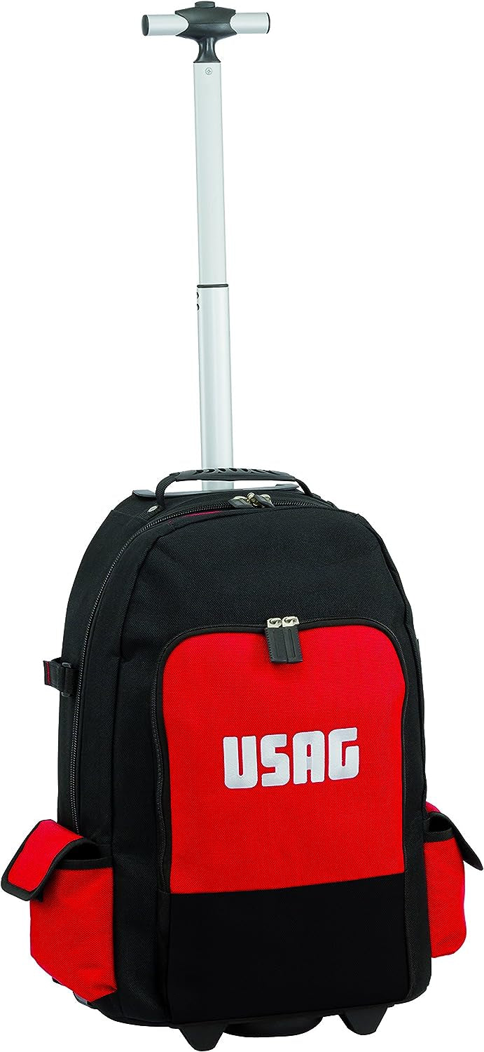 Usag 007 TV - Zaino trolley professionale portautensili per attrezzi (vuoto)