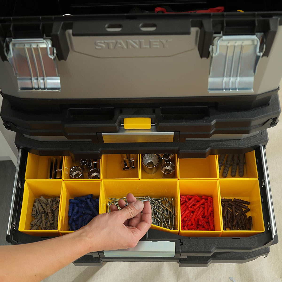 Stanley 1-95-622 - Carrello trolley porta utensili per attrezzi