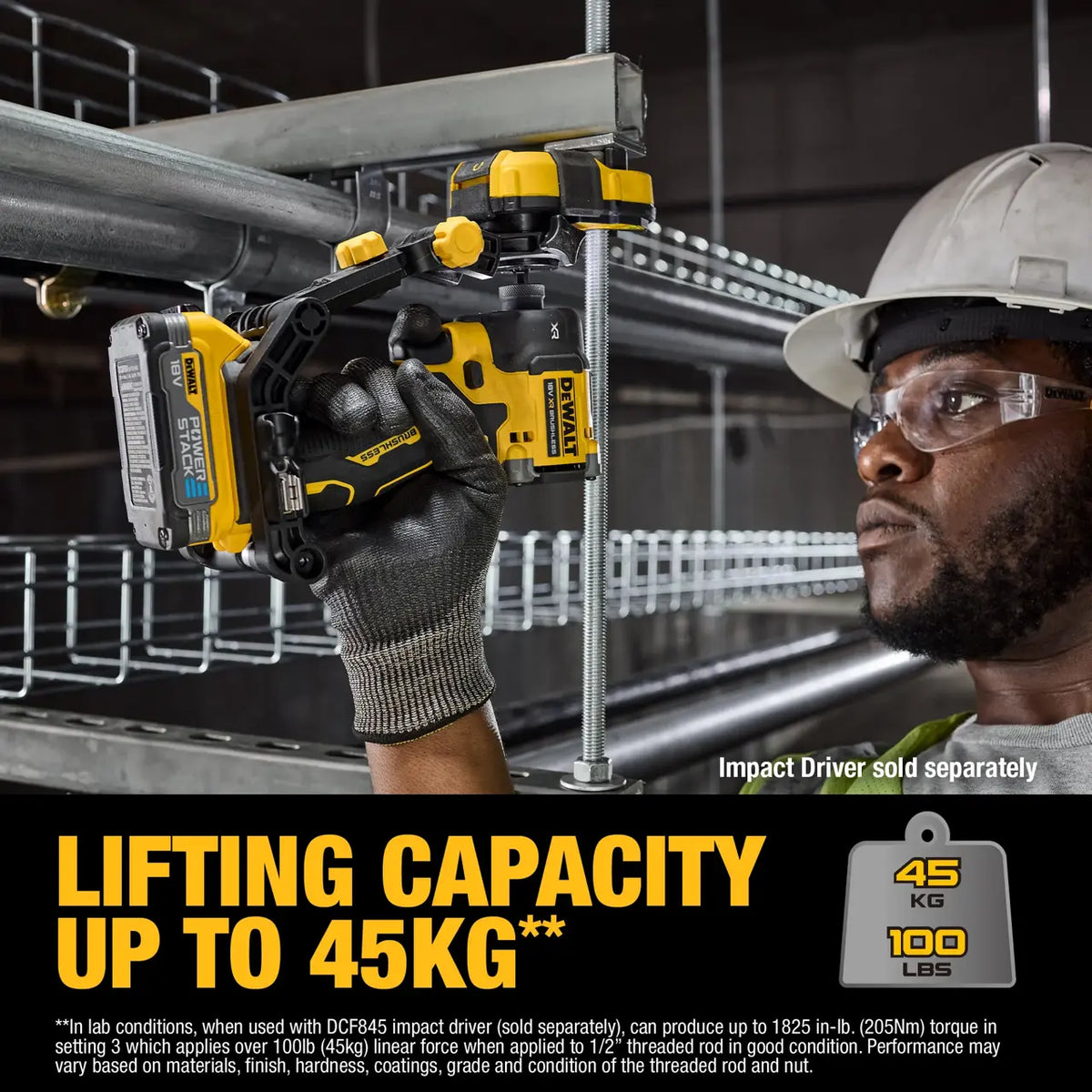 Dewalt DT20562-QZ Avvitatore per dadi asta filettata Impact Connect 1/4"