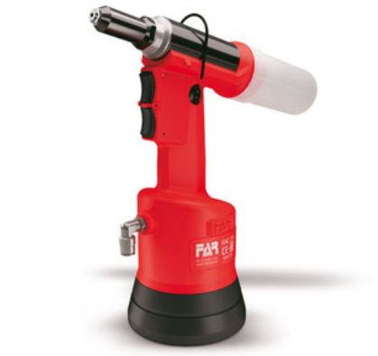 FAR RAC 211 Rivettatrice Oleopneumatica da 2,4-4,8 - Forza massima 6639 N - Corsa 16 mm