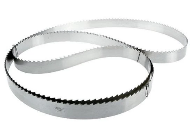 Lama a nastro BI-METAL M42 2845x27x0,90 mm per segatrici a nastro taglio metallo dentatura a scelta