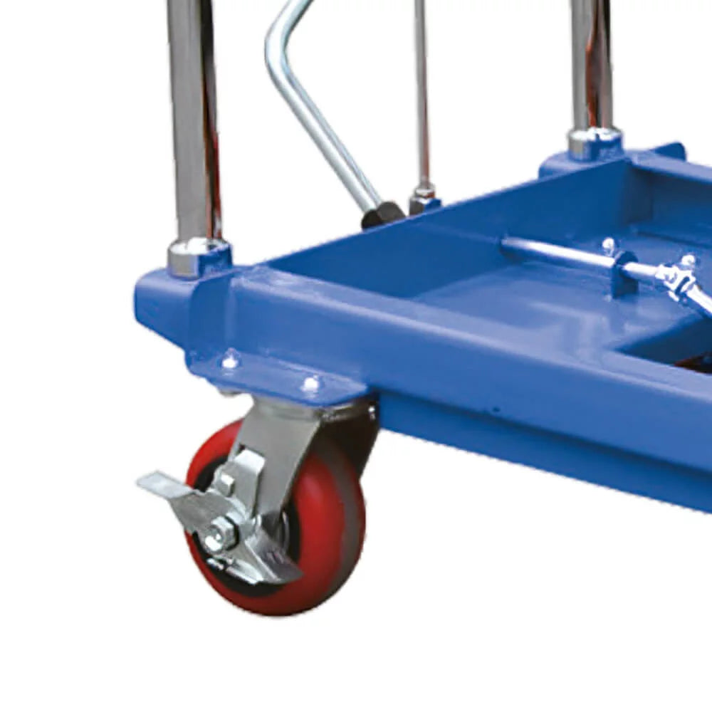 Marcotools 05.084.35 - Piattaforma mobile sollevamento a pedale forbice singola 500kg