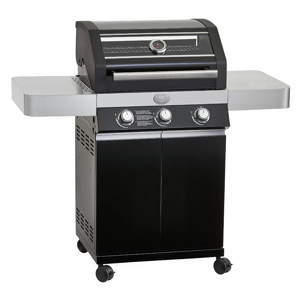 Rosle Videro G3 PURE 251059 - Barbecue a gas 10.5Kw - 30mbar - 3 Fuochi