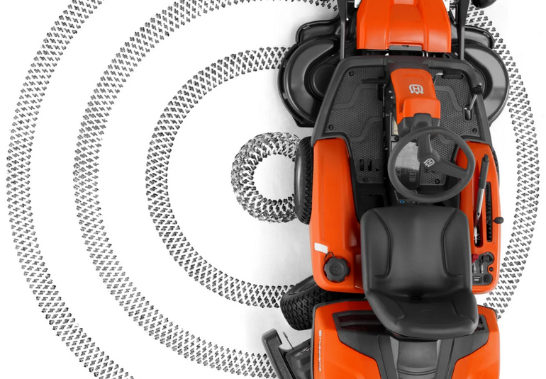 Husqvarna R 316TX Trattorino tagliaerba Rider professionale motore benzina  603 cm³ , senza piatto di taglio