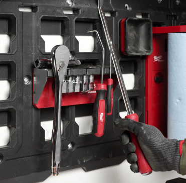 Milwaukee 4932493378 - Scaffale magnetico per sistema a parete Packout