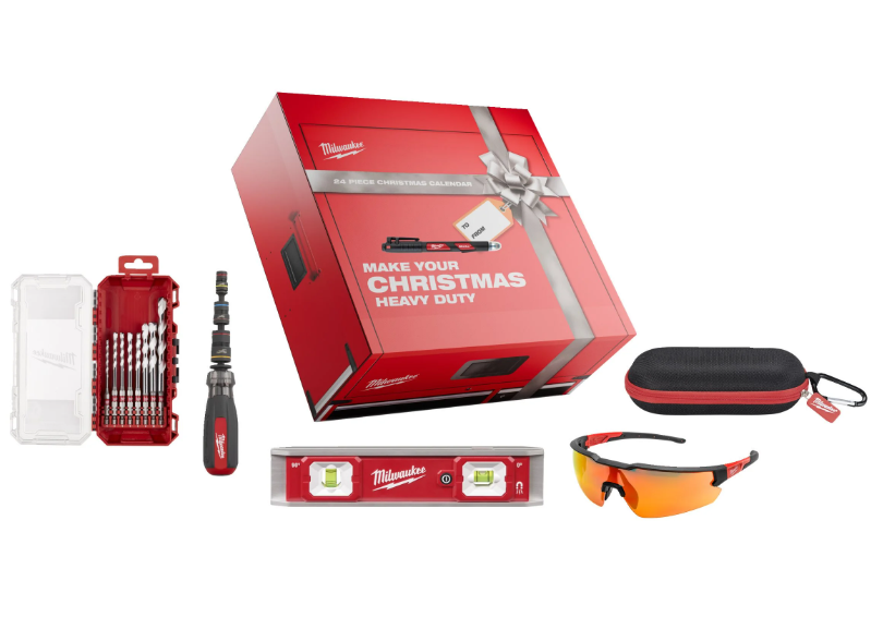 Milwaukee 4932501860 Calendario dell'Avvento Christmas Promo