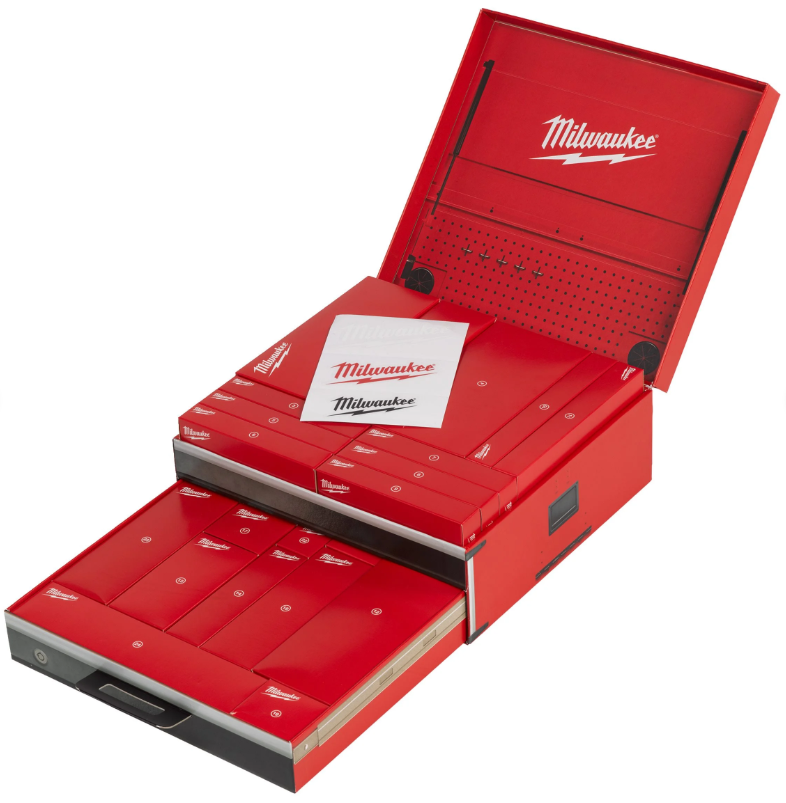 Milwaukee 4932501860 Calendario dell'Avvento Christmas Promo
