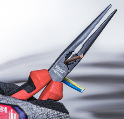 Milwaukee 4932492465 Pinze a becchi lunghi 205 mm
