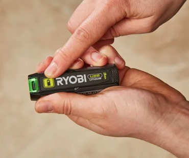 Ryobi RB4L30 N.1 Batteria USB Lithium 3.0Ah e Power Bank
