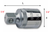 Usag 246 3/8 - Raccordo riduttore da attacco femmina 3/8" a maschio 1/4"