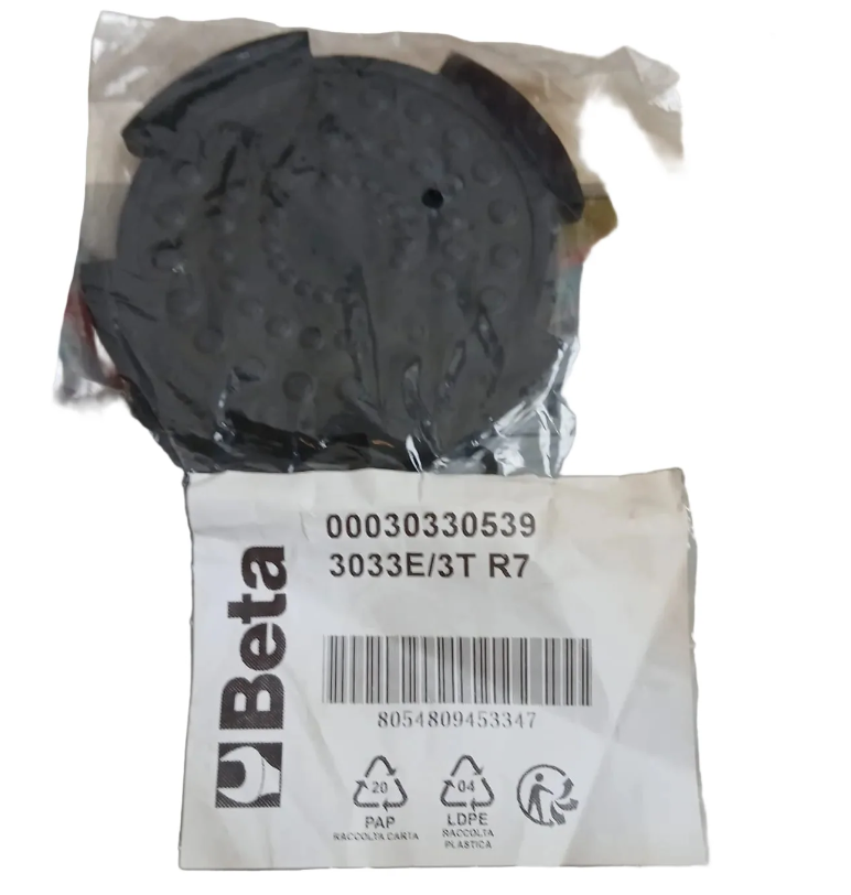 Beta 3033E/3T R7 piattello in gomma di ricambio per 3033E/3T