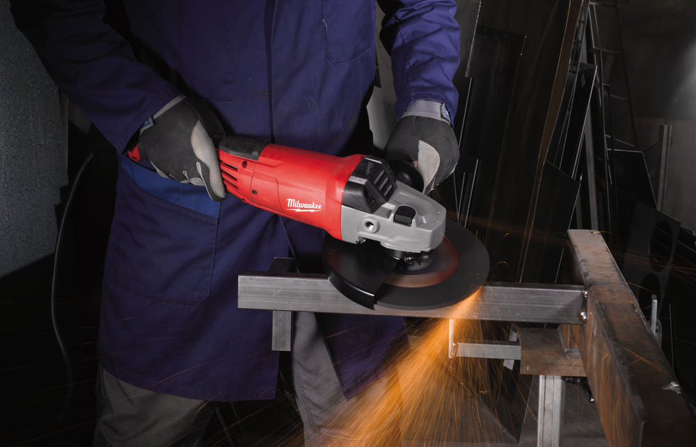 Milwaukee AG 22-180 DMS - Smerigliatrice angolare 2200W, 180MM
