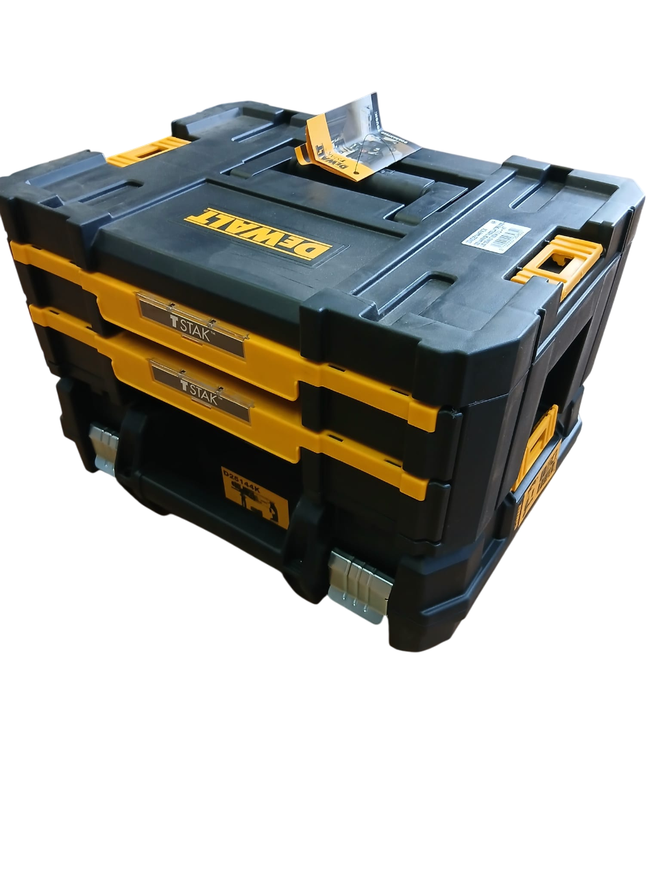 Dewalt D25144K PACK QS Tassellatore SDS-Plus 3 modalità 3.0J 900W - Doppio mandrino attacco rapido,220V